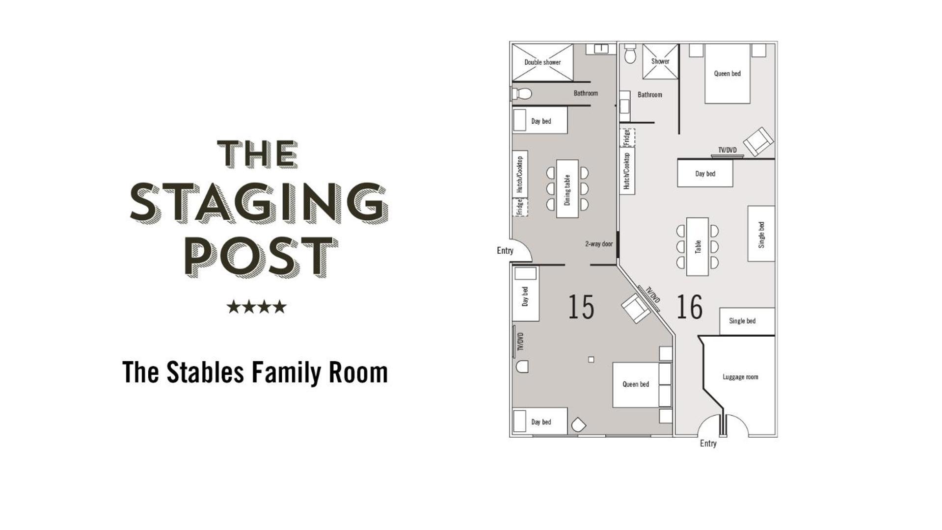 The Staging Post Motel ลองรีช ห้อง รูปภาพ