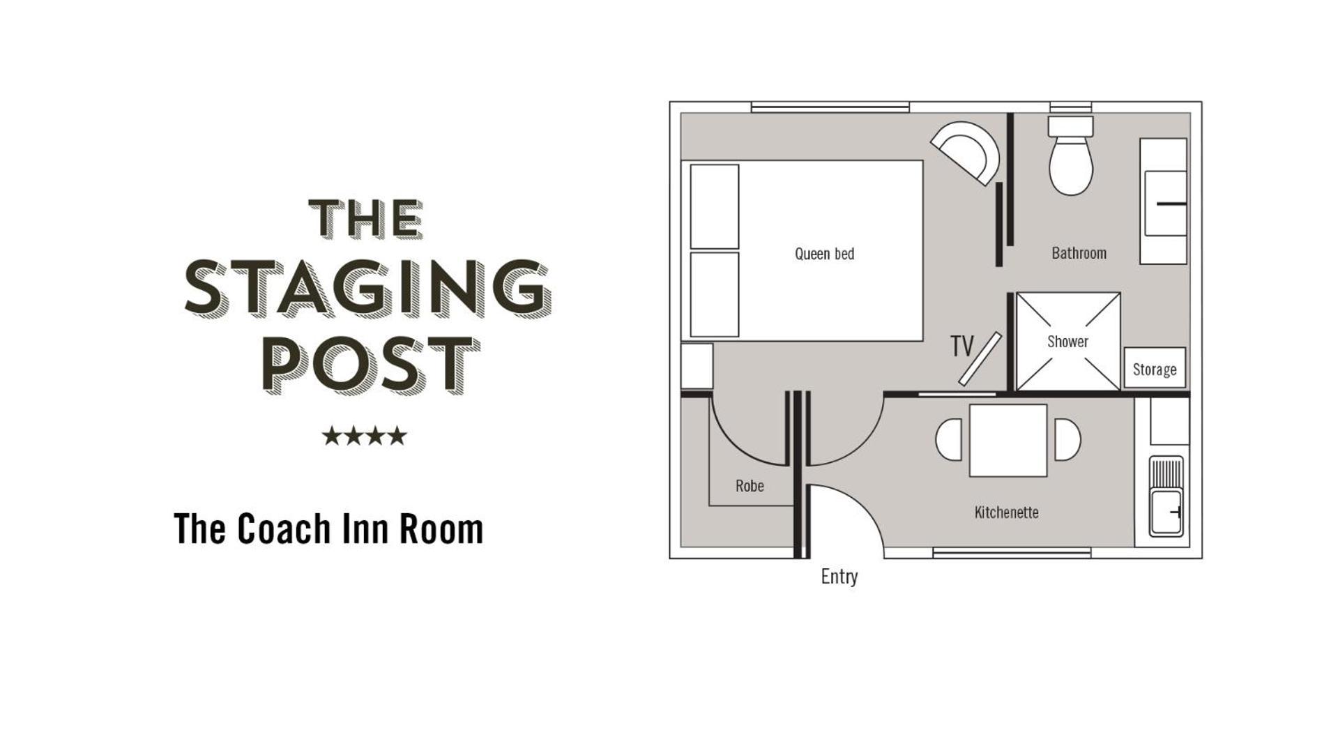 The Staging Post Motel ลองรีช ห้อง รูปภาพ